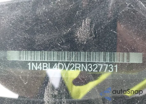 2024 Nissan Altima Sv Fwd from USA, damaged, VIN 1N4BL4DV2RN327731